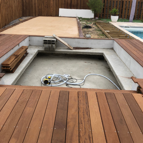 Conception et aménagement de jacuzzis