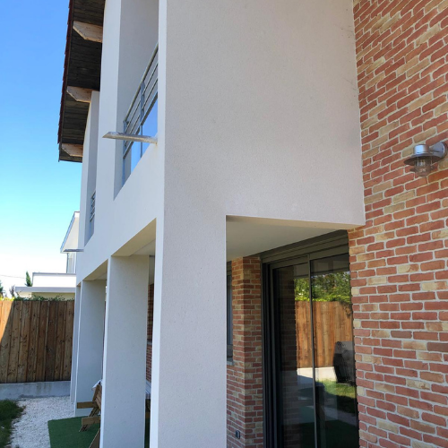 Application d’enduits de façade