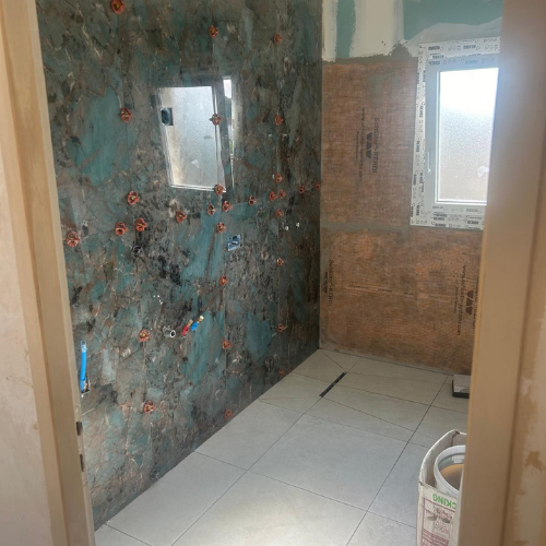 Installation de carrelage