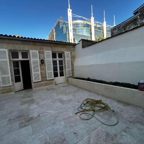 Création de terrasses