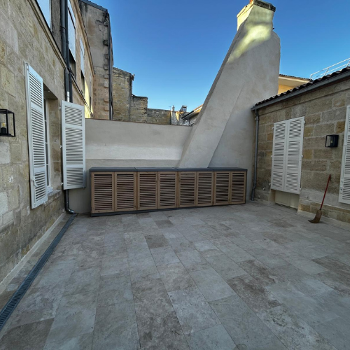 Création de terrasses