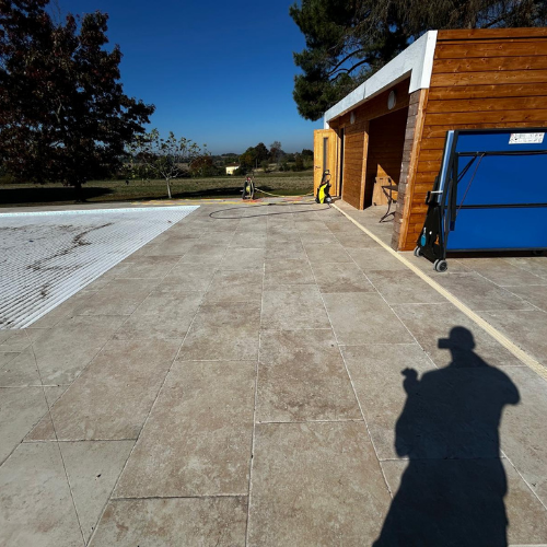 Création de terrasses